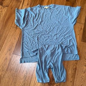 Size small foxy kind set light blue